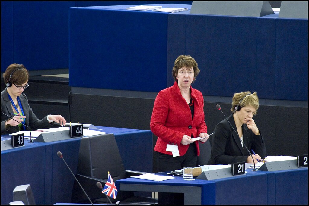 Catehrine Ashton on Belarus, автор: European Parliament, источник: flickr.com