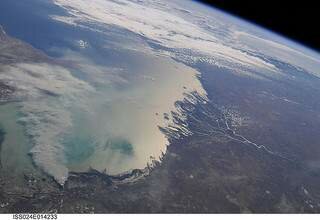 The Caspian Sea, by NASA's Marshall Space Flight Center