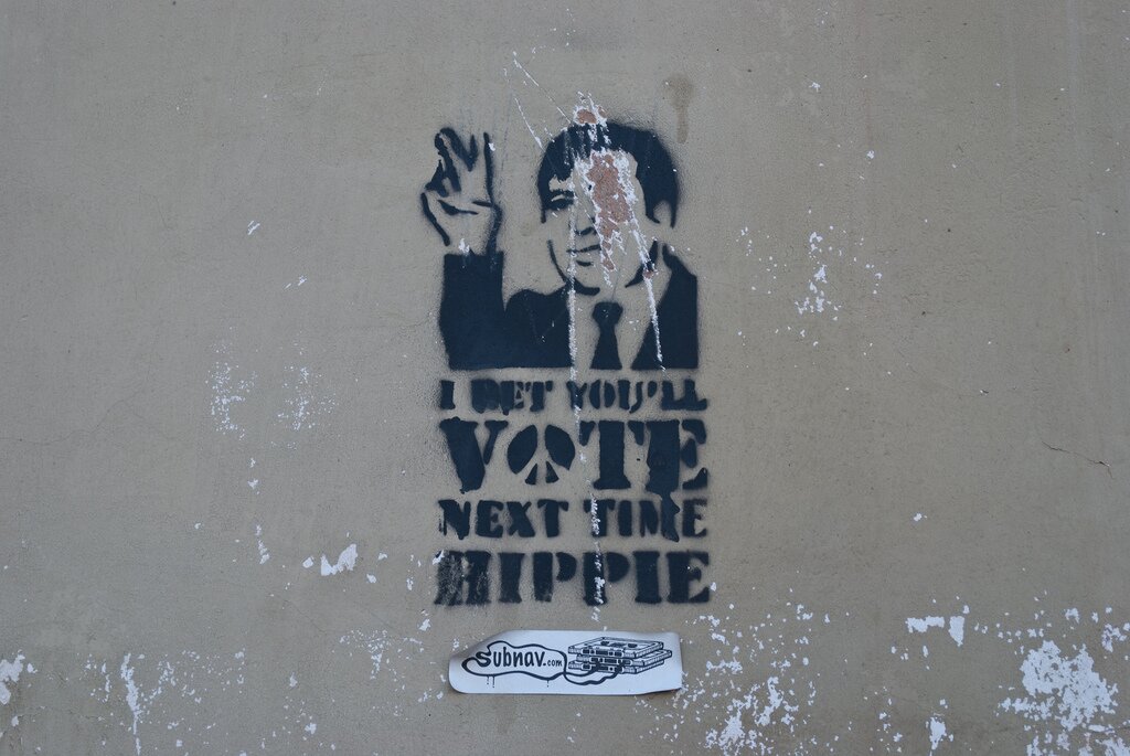 Caucasian Graffiti-Saakashvili, Tbilisi, Georgia. author :Malcs P (catching up), Source: Flickr