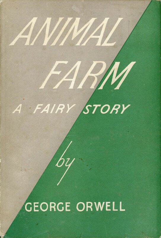 First edition of "Animal Farm", 1945. Source: Wikimedia Commons