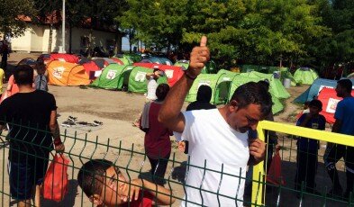 Official refugee camp in Subotica, photo: Sonia Nandzik ⓒ